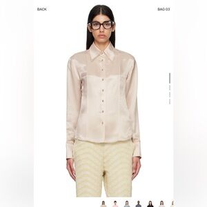 Acne studio Elegant Button-Up Blouse